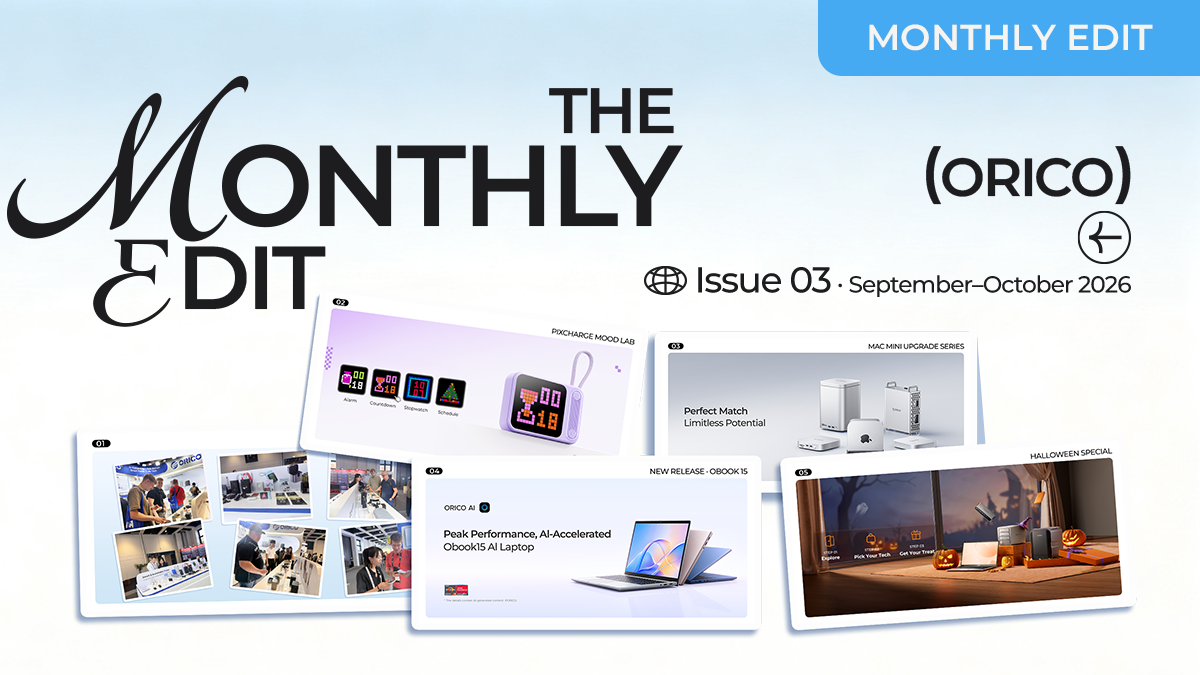 ORICO Monthly Edit : September–October 2026 ORICO