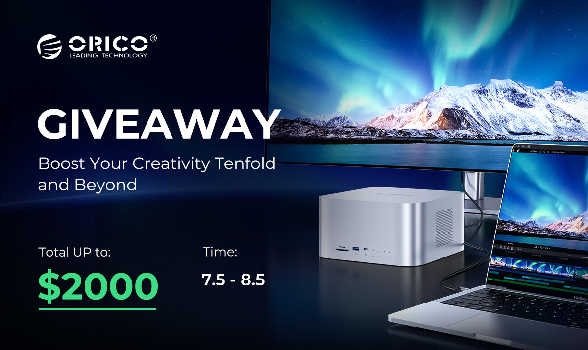 ORICO-DMM-Launch-GIVEAWAY Orico