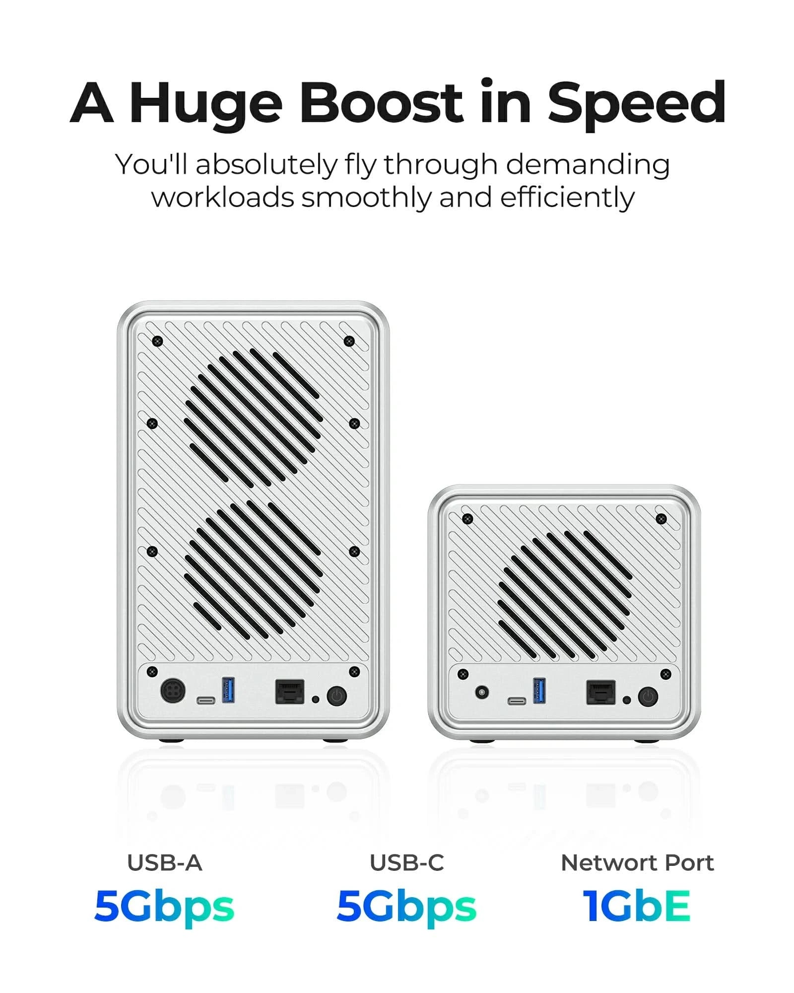 ORICO MetaCube 5 Bay NAS Storage System - Orico