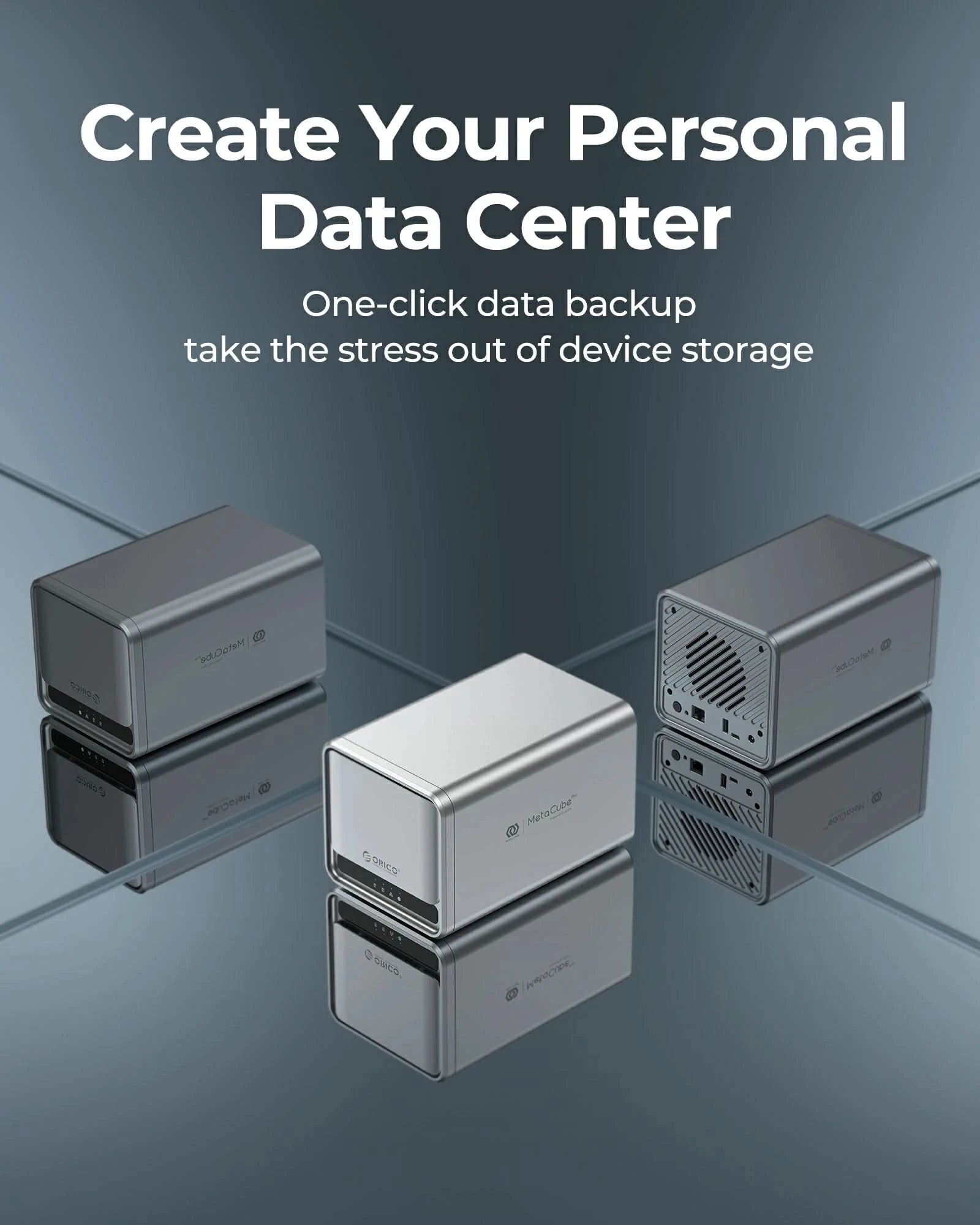 ORICO MetaCube 2 Bay NAS Storage System - Orico
