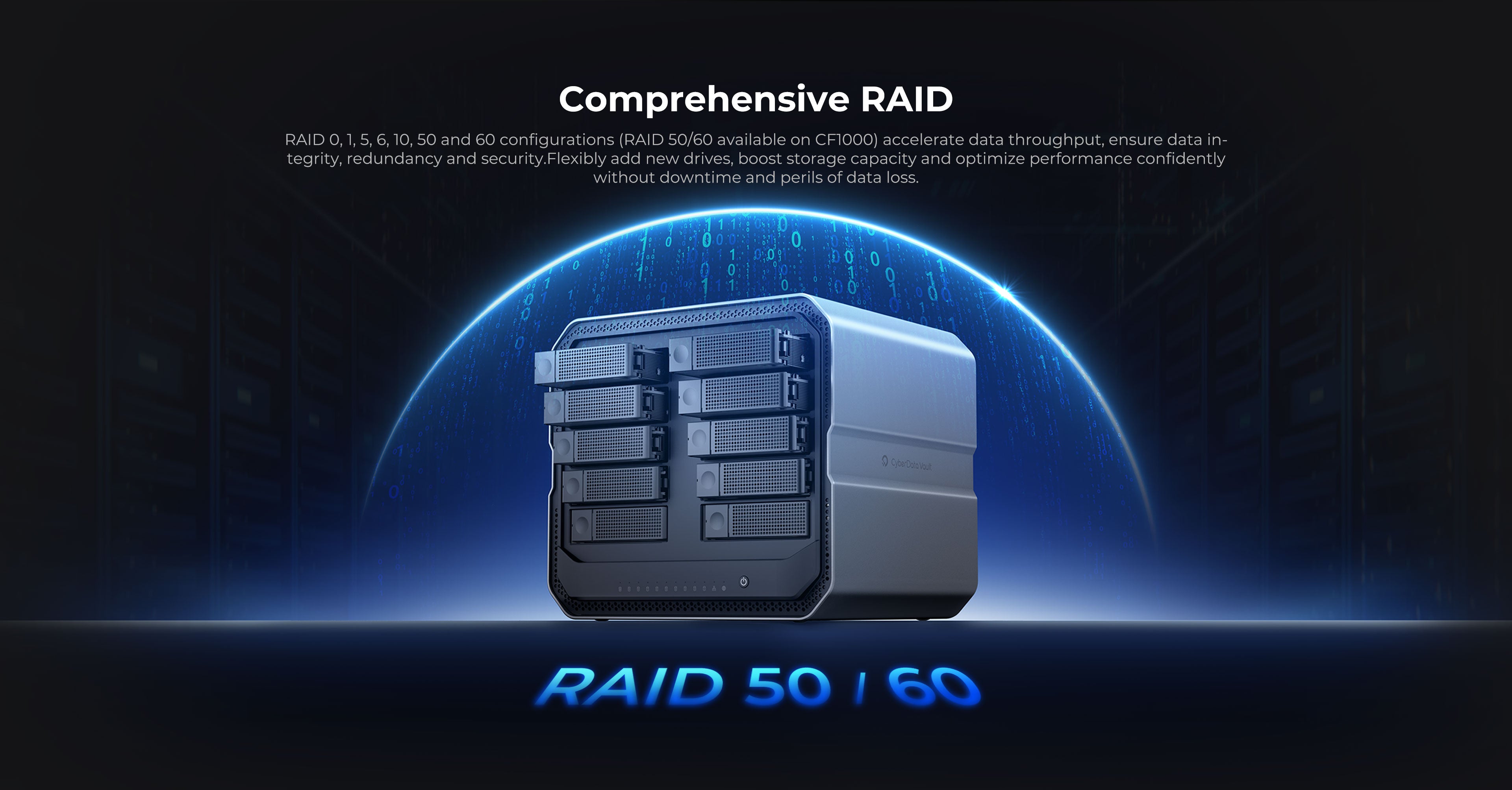 ORICO CyberData Full Series AI Hybrid NAS