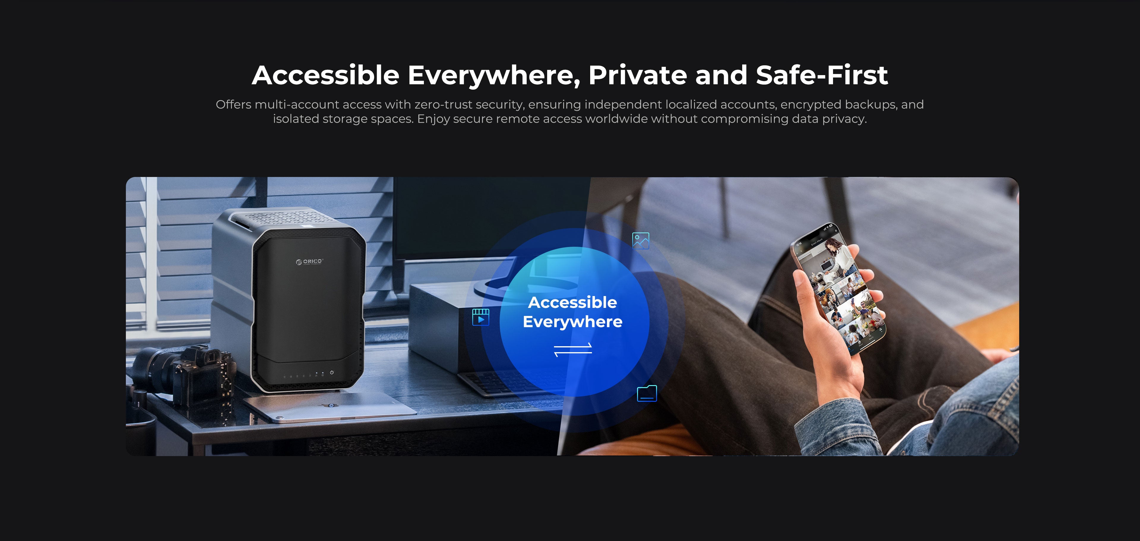 ORICO CyberData Full Series AI Hybrid NAS