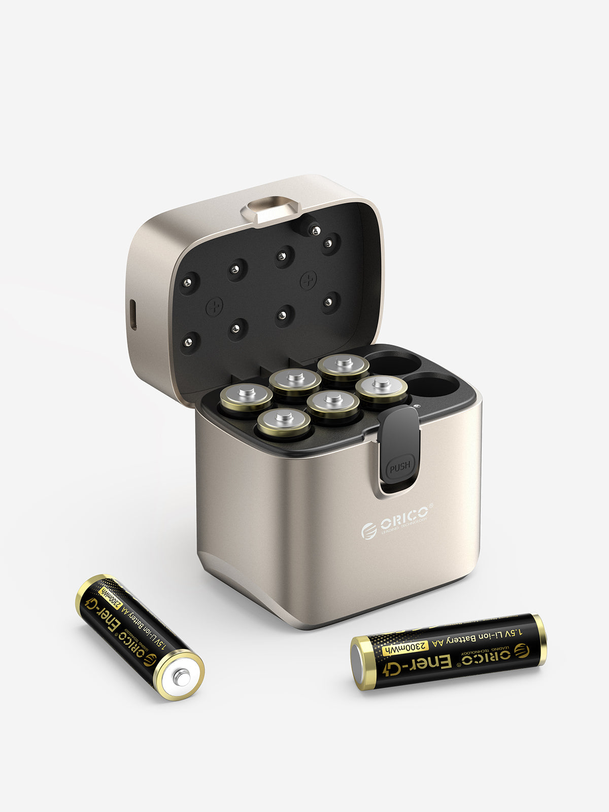 ORICO EnerVault 8-Bay Smart Lithium Battery Charger ORICO