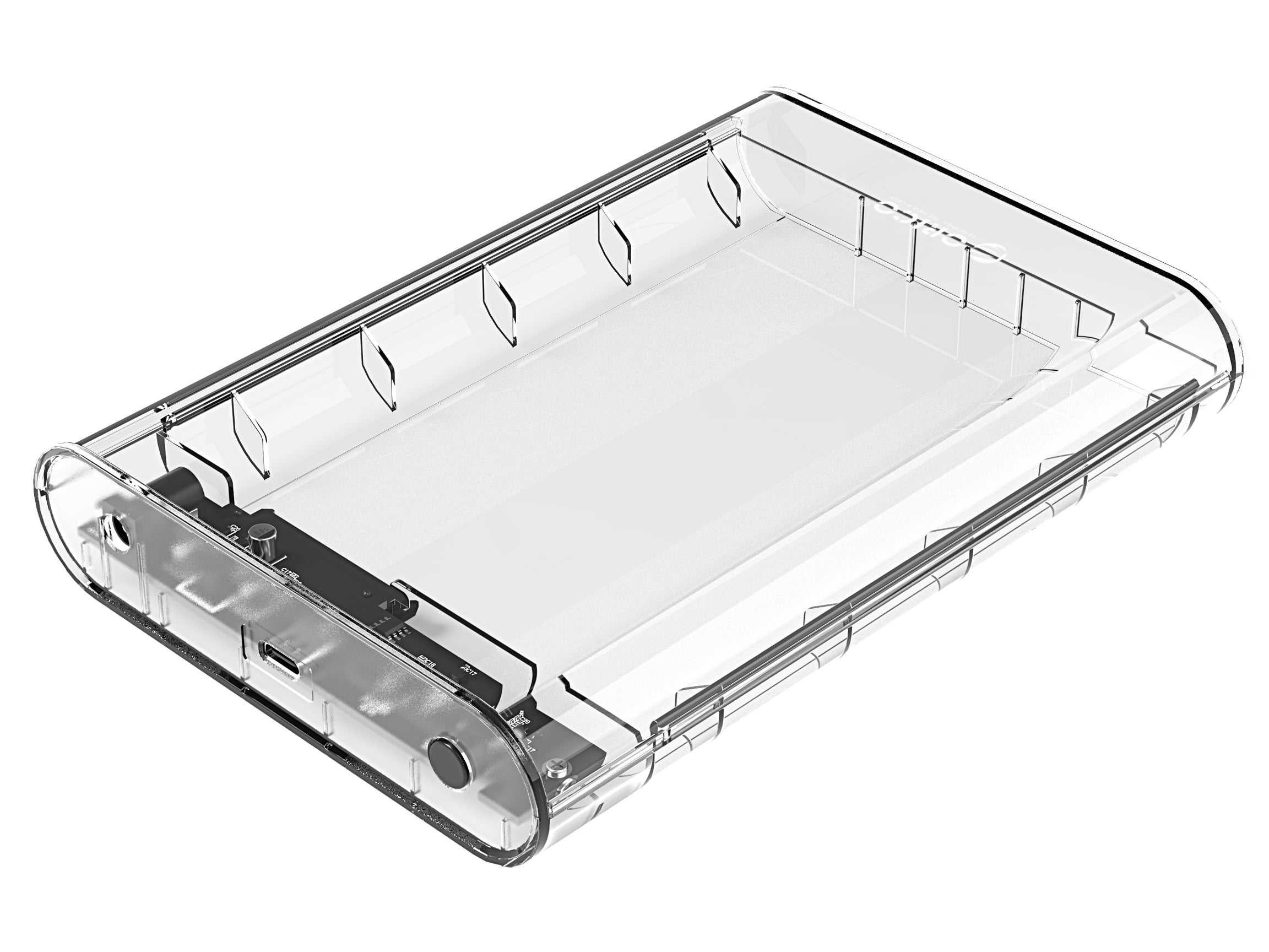 ORICO 3.5 Inch SATA to USB Type-C Transparent HDD Enclosure