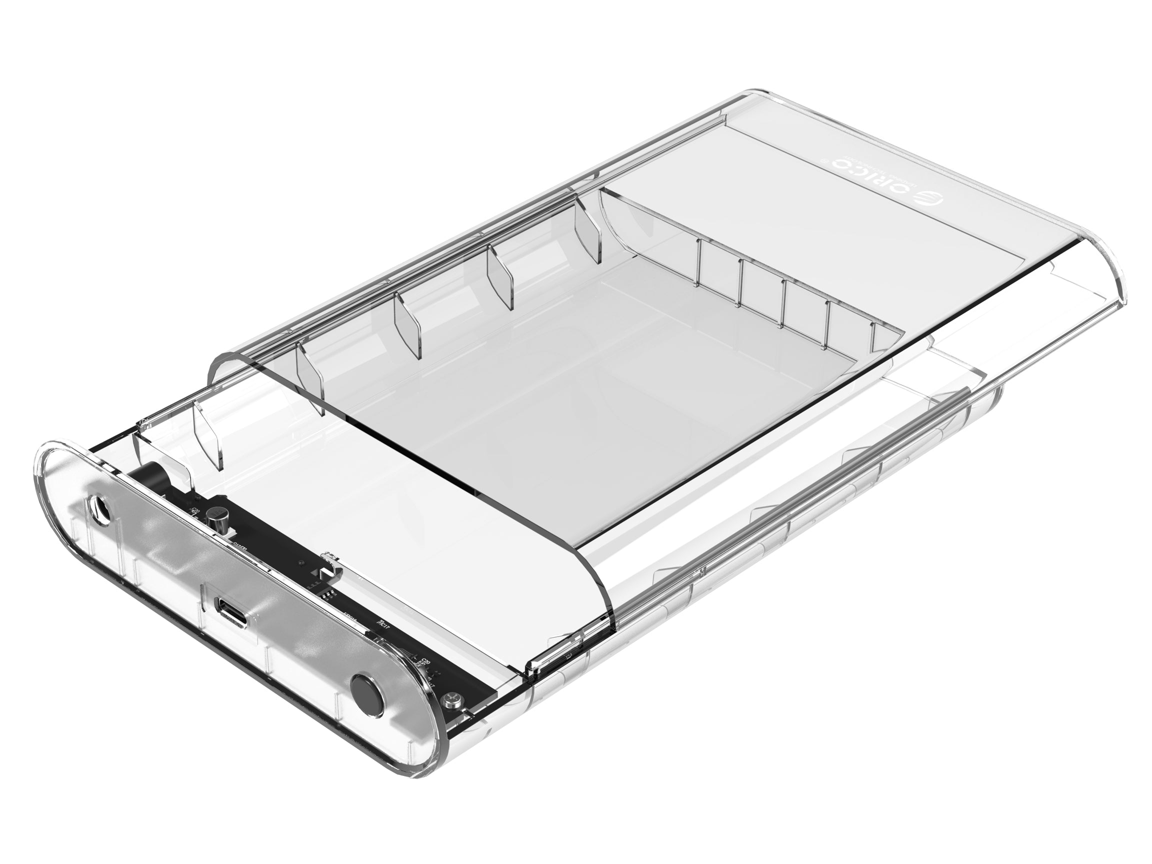 ORICO 3.5 Inch SATA to USB Type-C Transparent HDD Enclosure