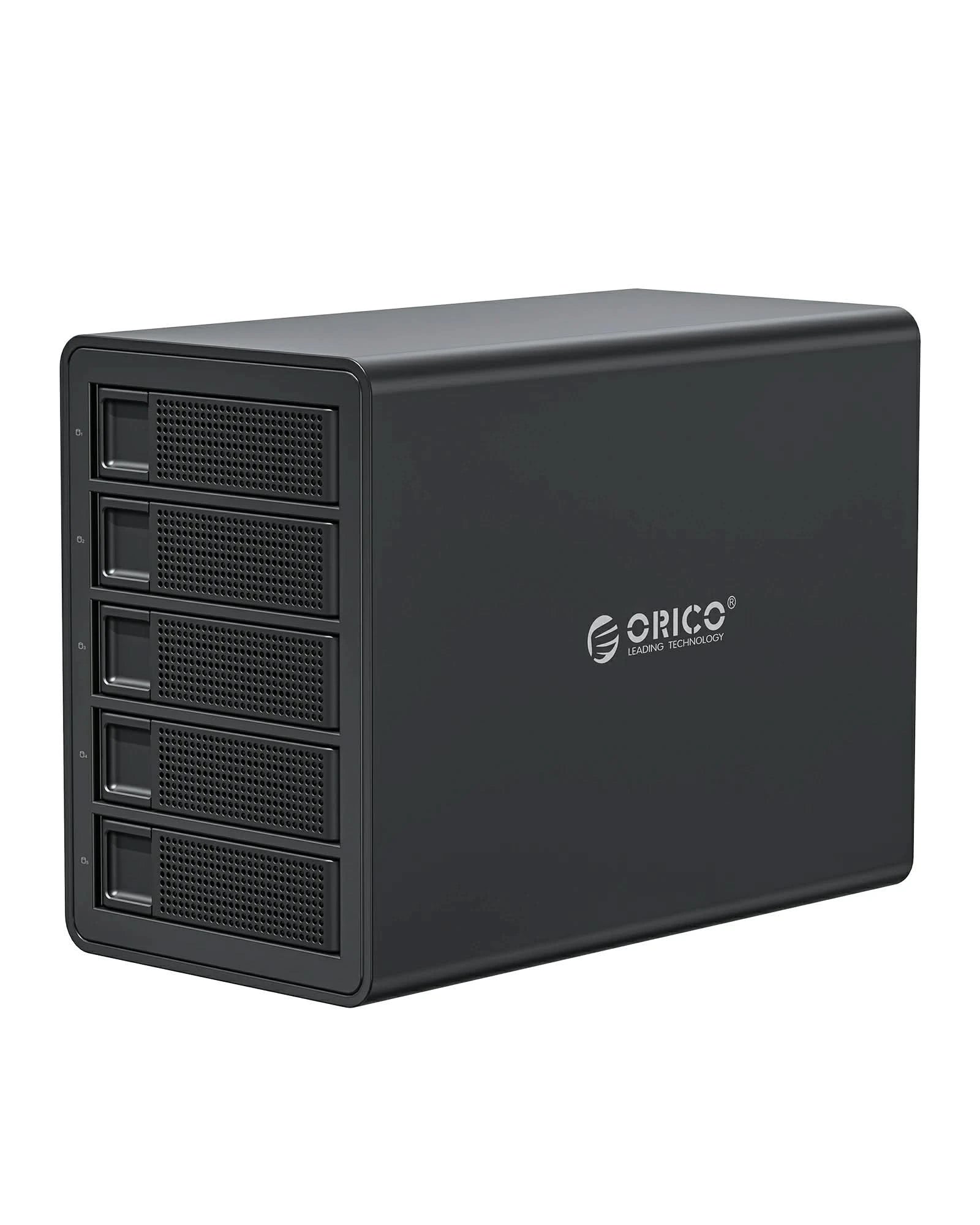 ORICO All Aluminum Daisy Chain 5 Bay Hard Disk Enclosure(with RAID) - Orico