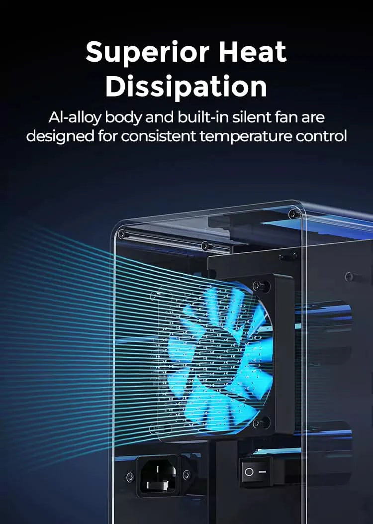 ORICO All Aluminum Daisy Chain 5 Bay Hard Disk Enclosure(with RAID) - Orico
