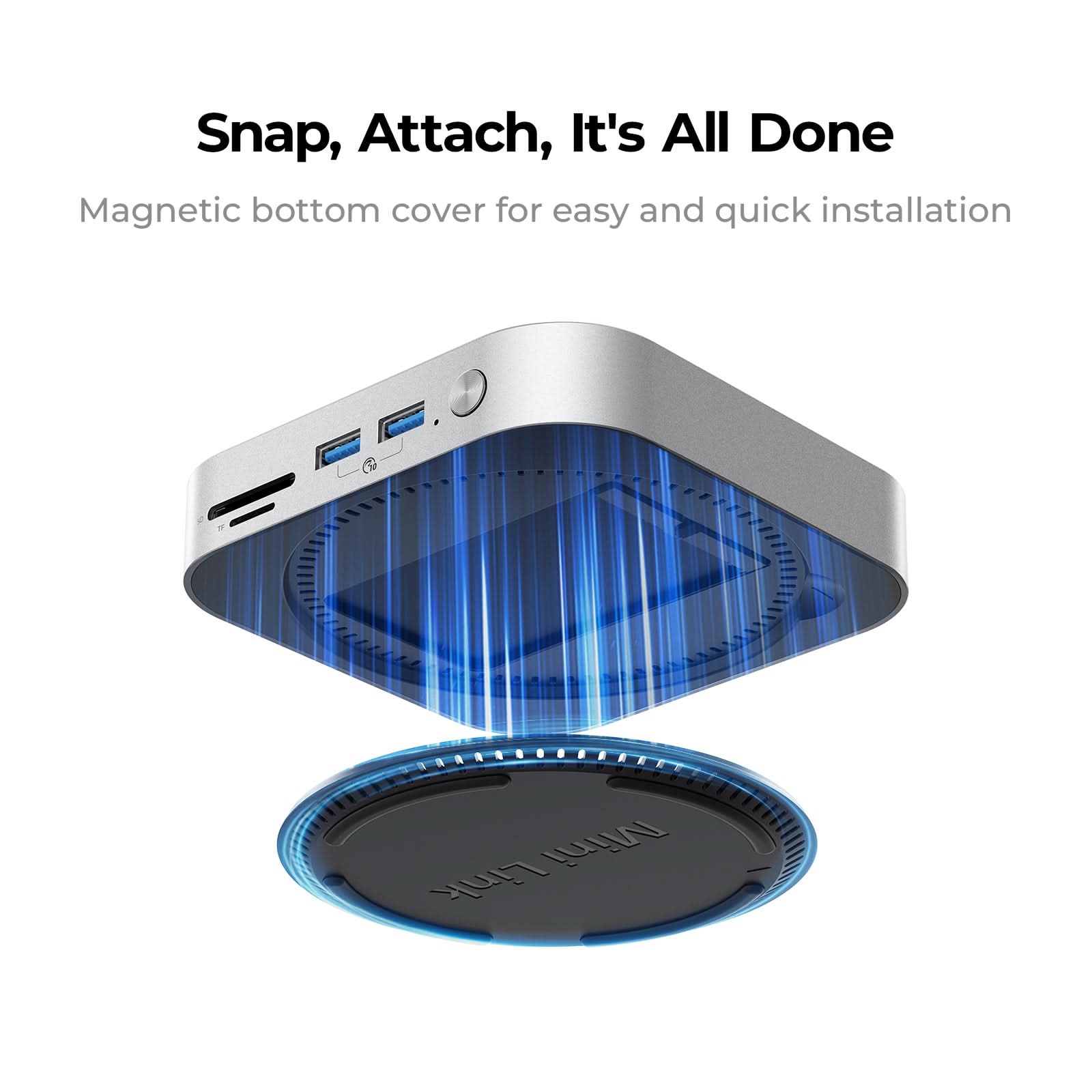 ORICO MiniMate 40Gbps External SSD with Expansion Dock for M4 Mac mini - Orico