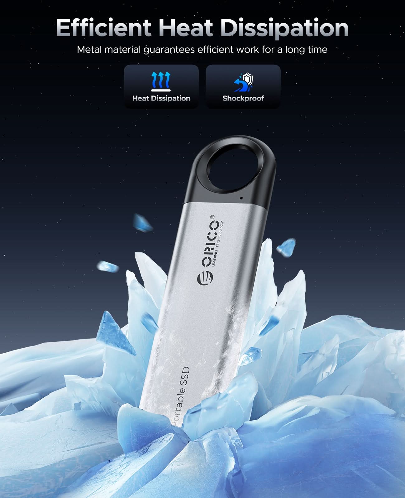 ORICO C10 10Gbps Portable SSD with Hanging Hole - Orico