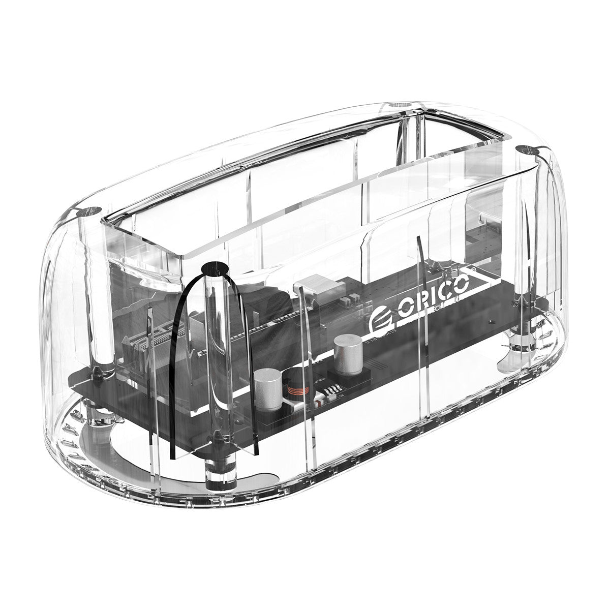 ORICO 3.5-Inch Type-C Transparent Hard Drive Docking Station