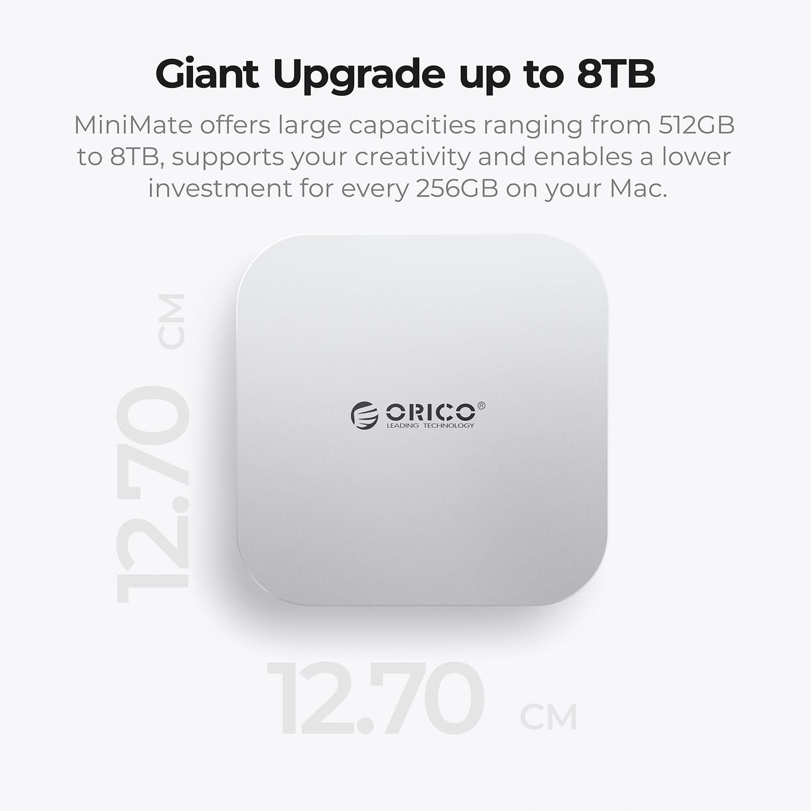 ORICO MiniMate 20Gps External SSD for M4 Mac Mini - Orico