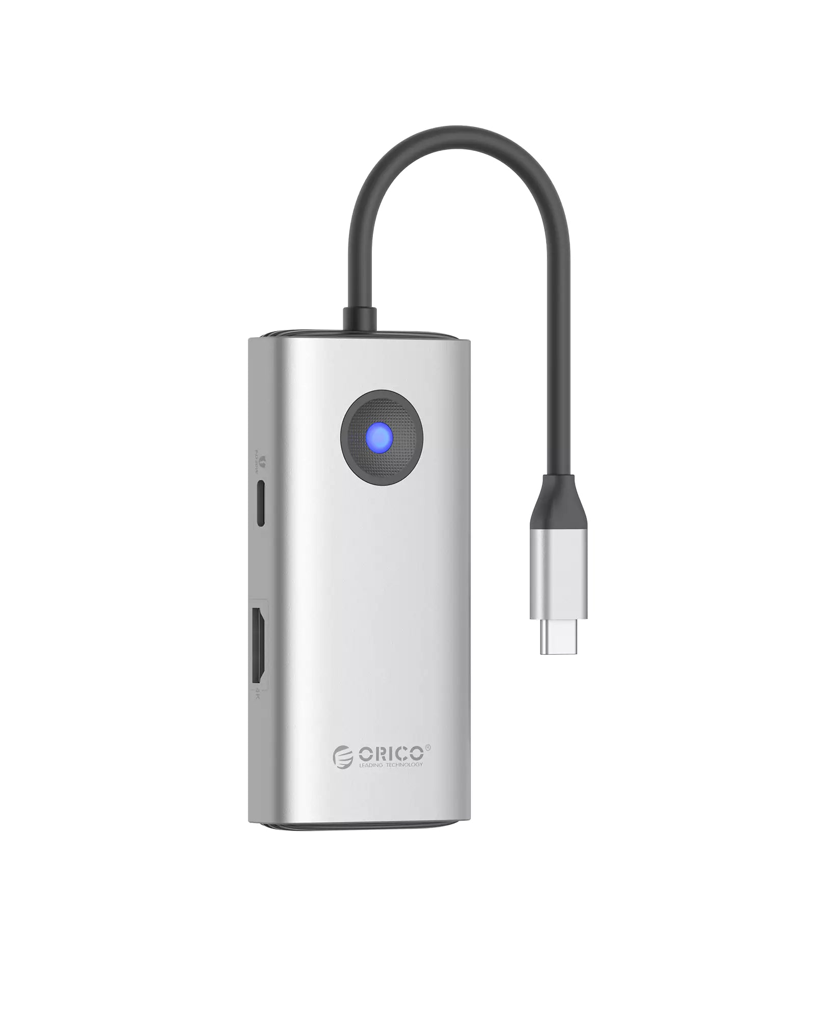 Lampu LED ORICO 5-in-1 100W Power Delivery Docking Station