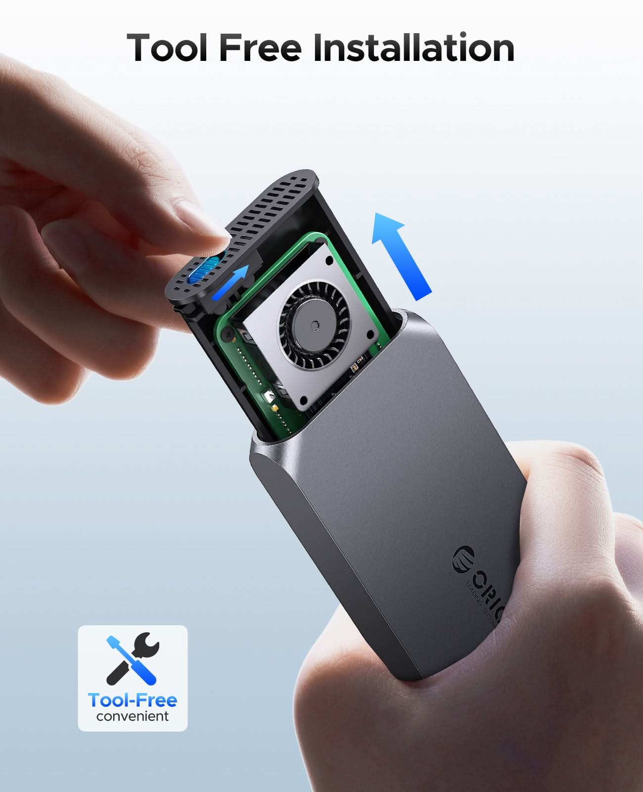 ORICO Thunderbolt 40Gbps M.2 NVMe SSD Enclosure - Orico
