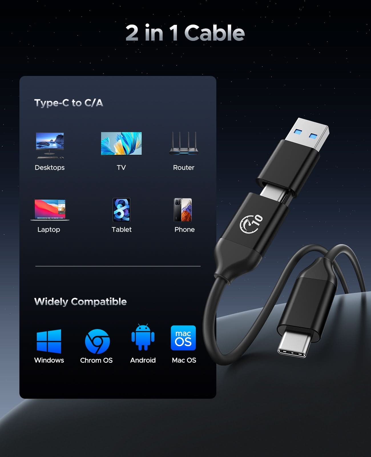 ORICO C10 10Gbps Portable SSD with Hanging Hole - Orico