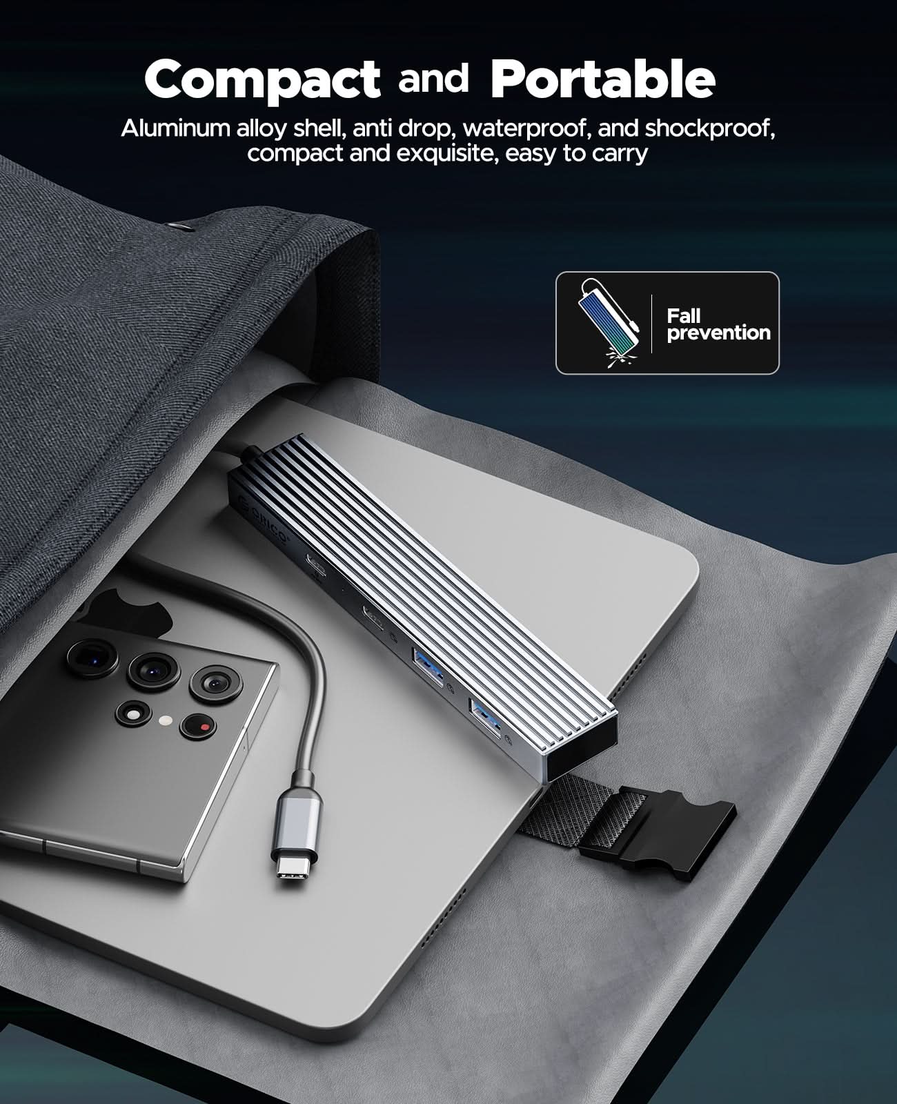 ORICO Slim 4-in-1 PD100W USB-C HUB - Orico