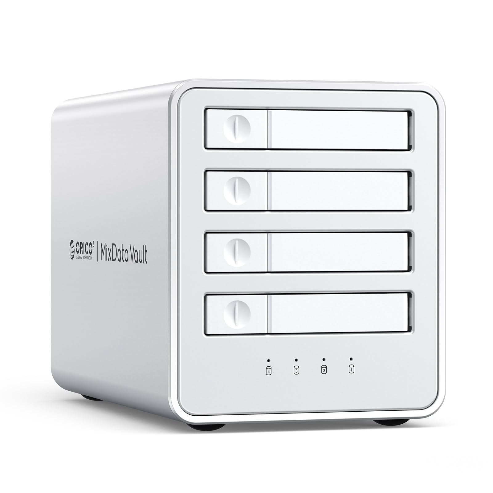 ORICO 88 Series Multi-Bay USB3.2 2.5'' NVMe/SATA SSD Enclosure with RAID ORICO