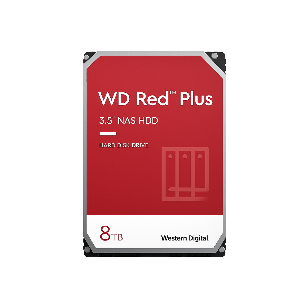 WD Red Plus Internal NAS 3.5" HDD Hard Drive Disk