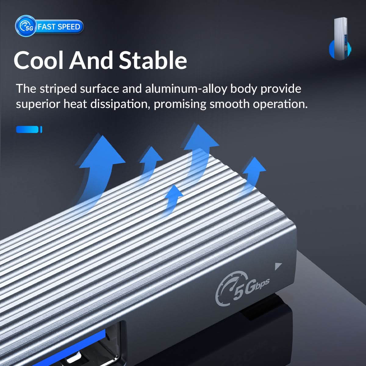ORICO AH-A13 4-Port USB-A HUB with Aluminum Case ORICO