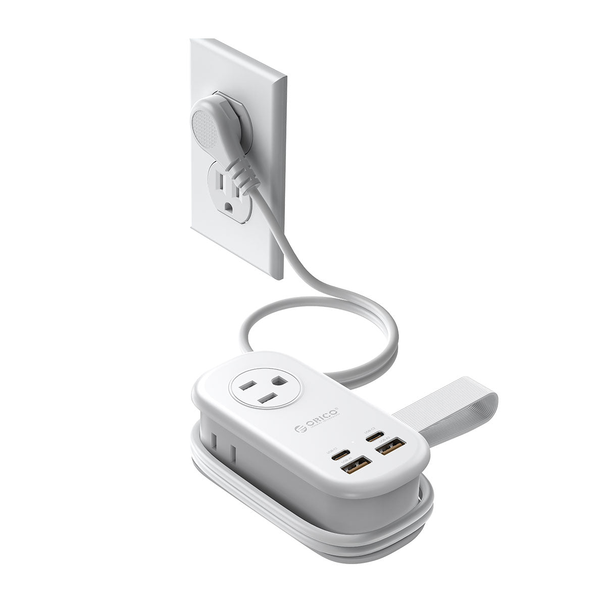ORICO AP3 GaN 65W Pocket Power Strip with USB-C