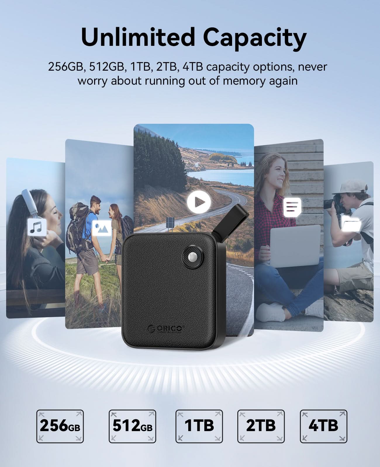 ORICO e-Fox Series 5Gbps Portable SSD - Orico