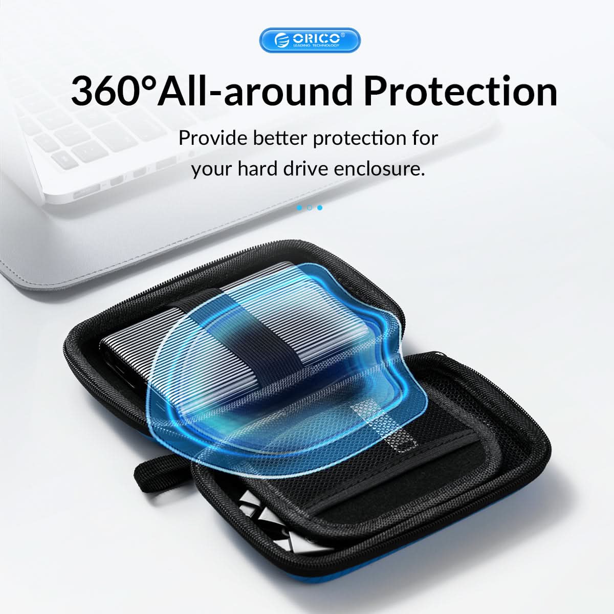 ORICO 2.5-Inch PU & EVA Hard Drive Case - Orico