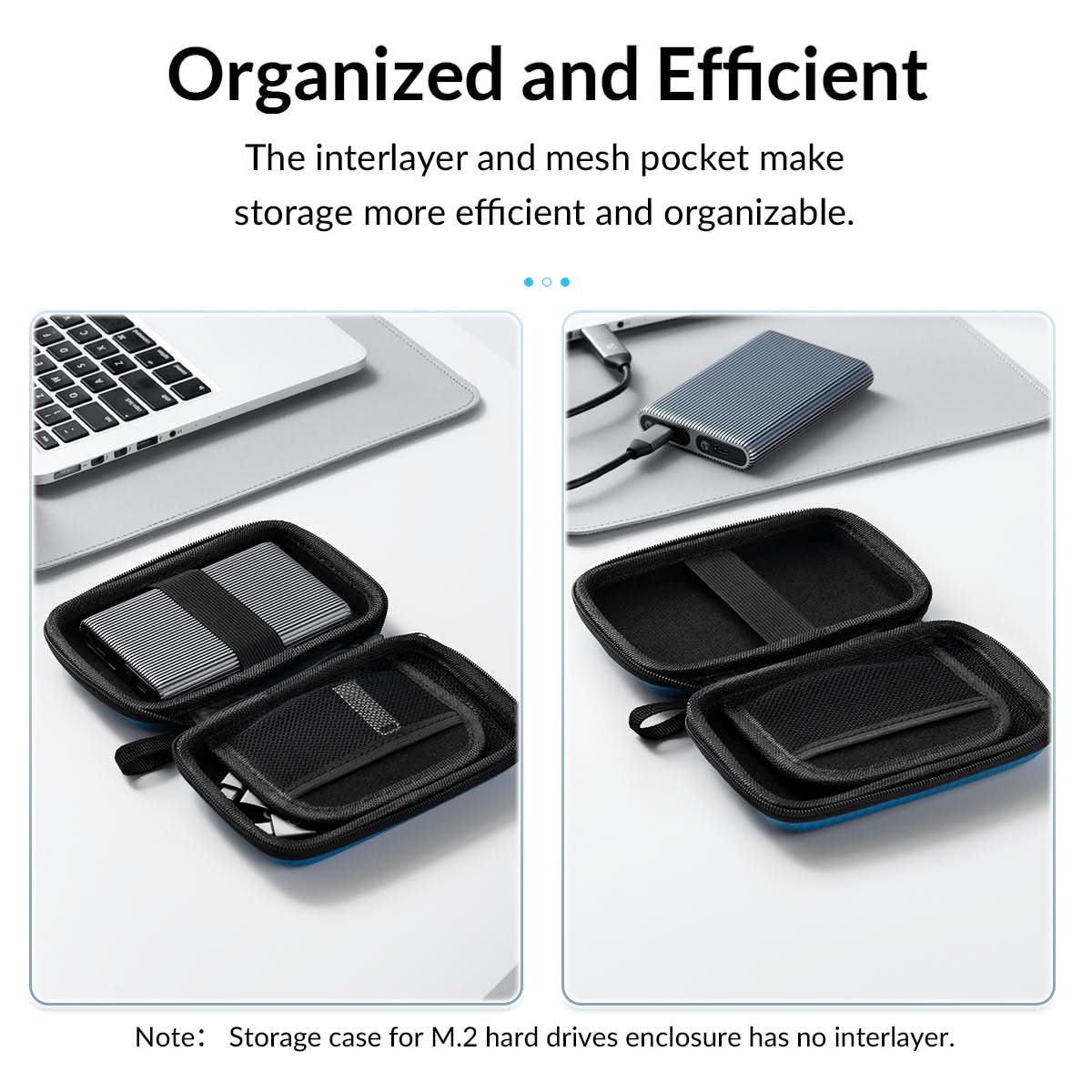 ORICO 2.5-Inch PU & EVA Hard Drive Case - Orico