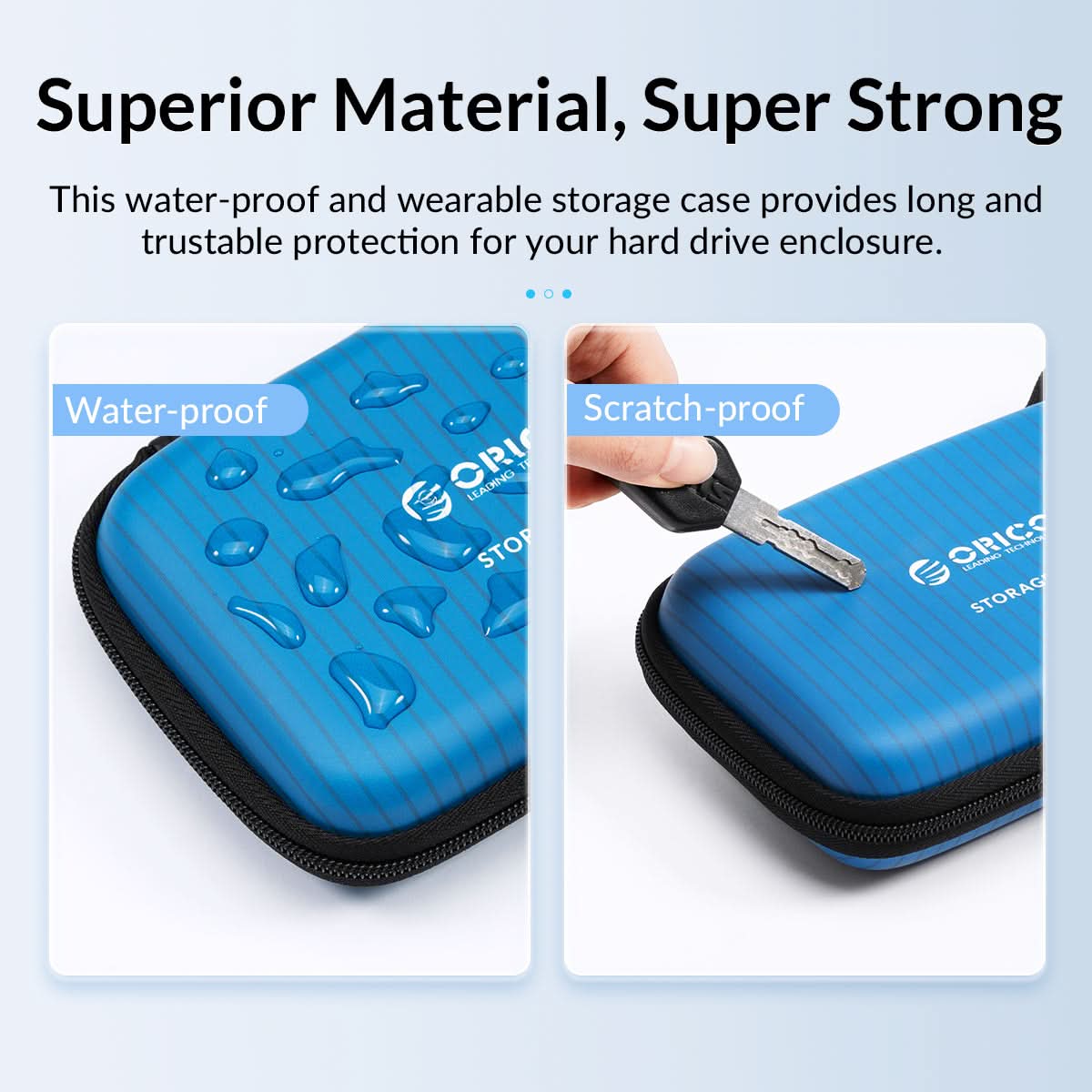 ORICO 2.5-Inch PU & EVA Hard Drive Case - Orico