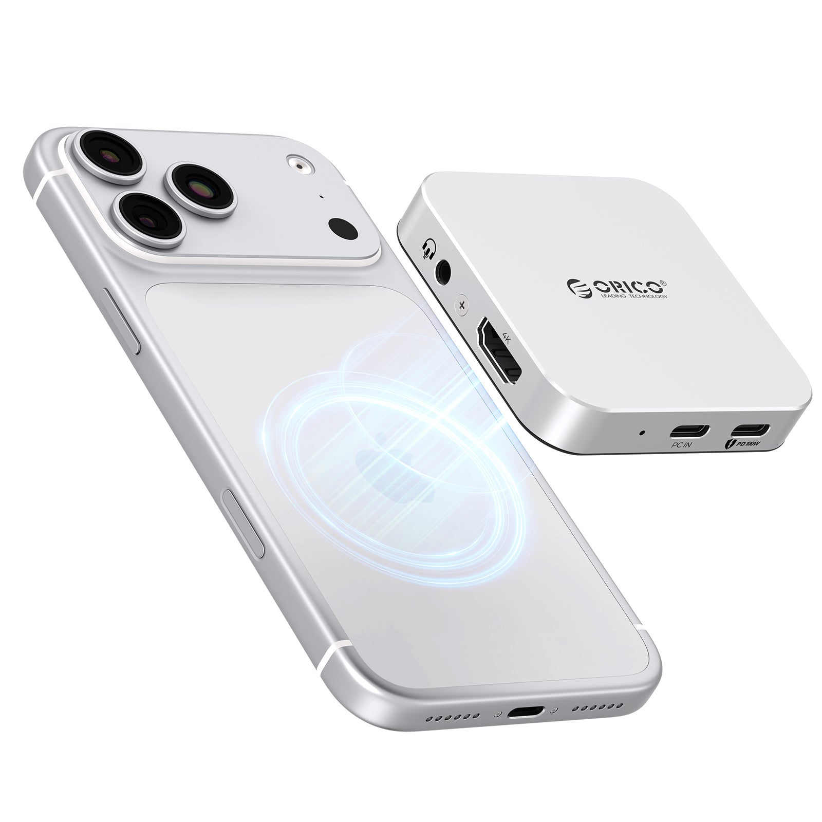 ORICO MG5 Compact 6-in-1 Magnetic M.2 NVMe Dock