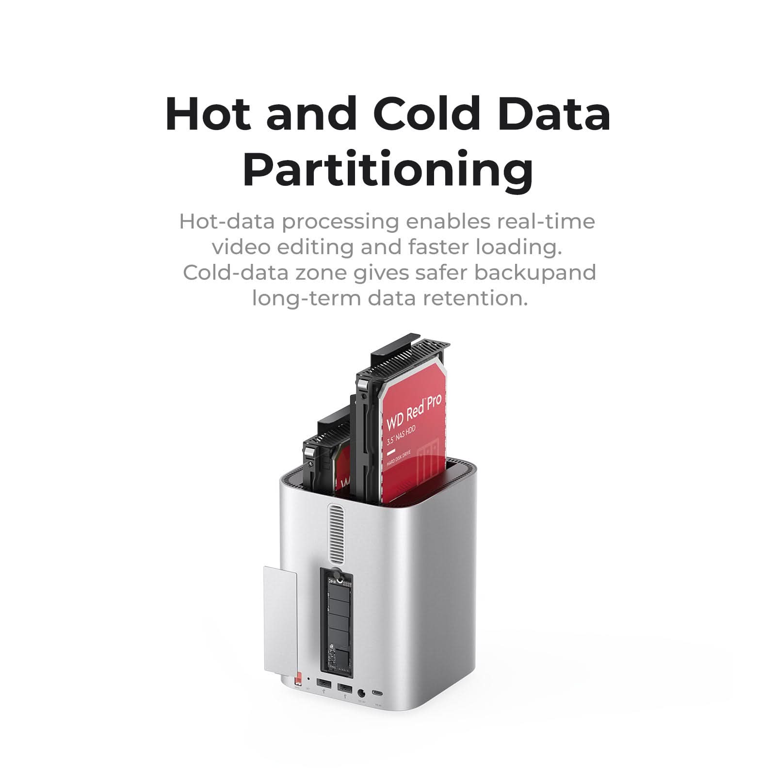 ORICO MiniTower Desktop Hybrid Storage System for Mac mini - Orico
