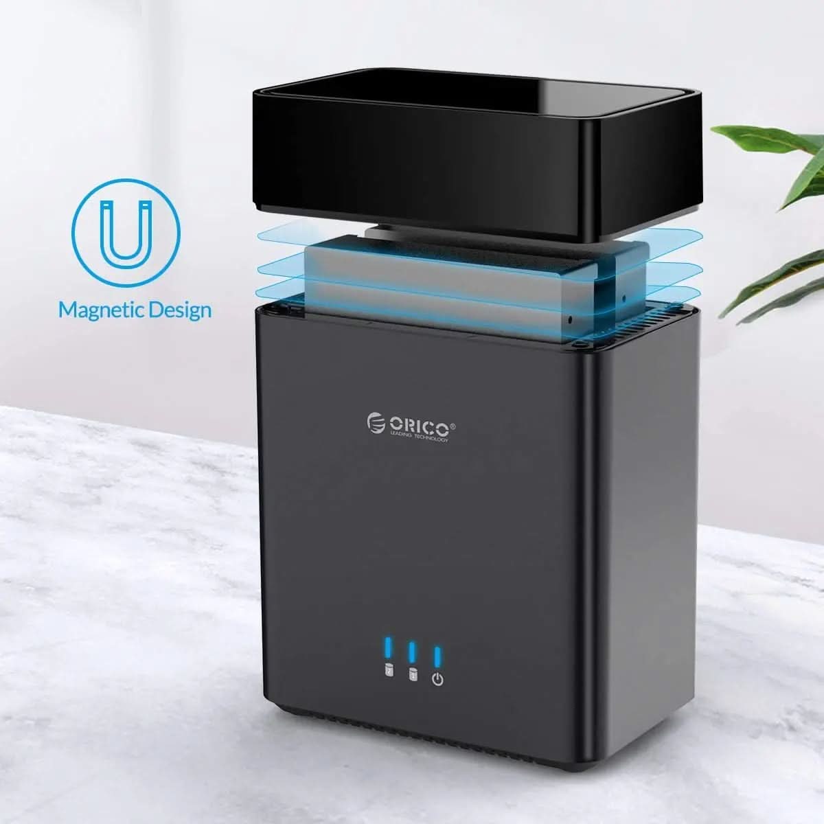 ORICO 2 Bay USB 3.0/Type-C to SATA 3.5 inch Hard Disk Enclosure Orico