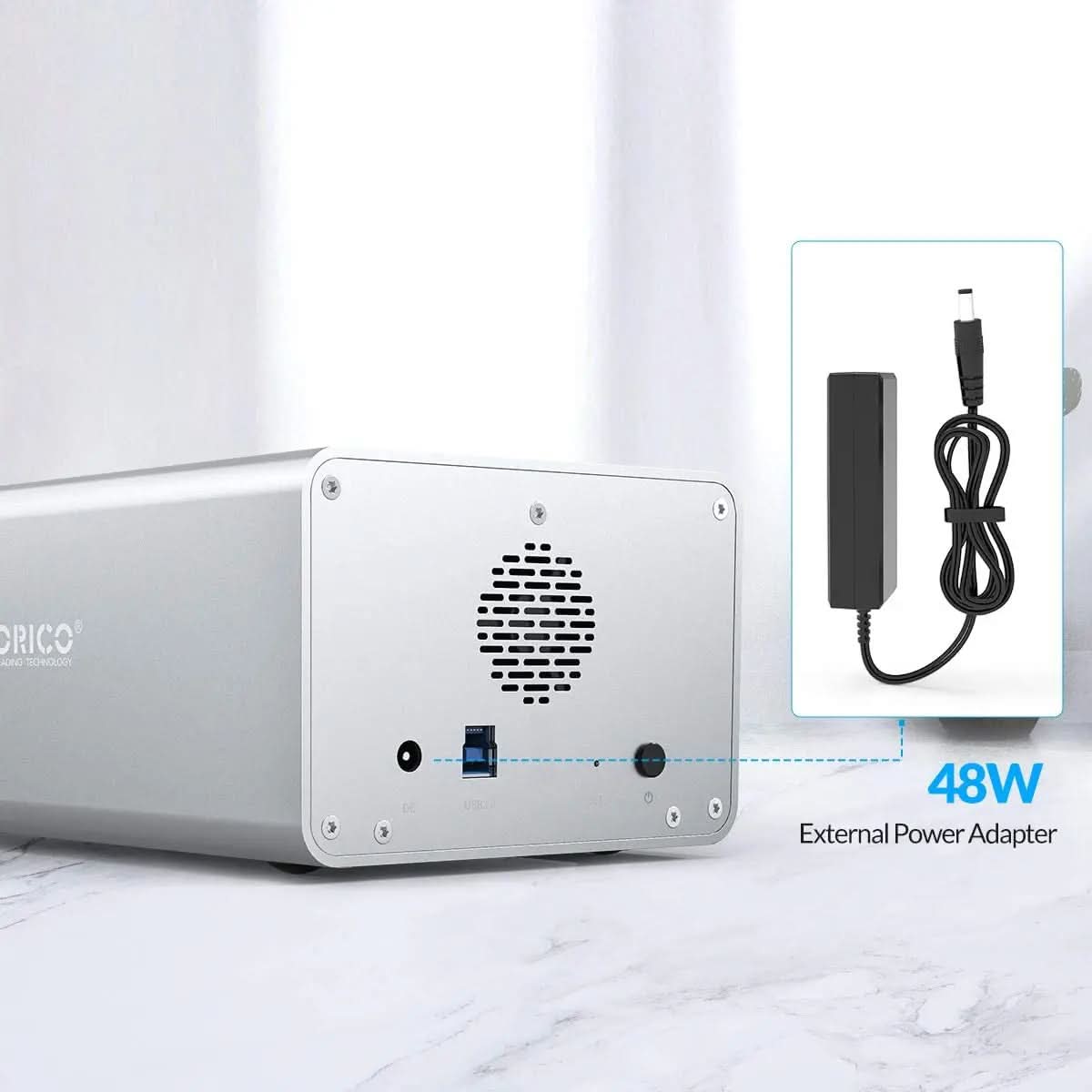 ORICO All Aluminum Daisy Chain 2 Bay Hard Disk Enclosure ORICO
