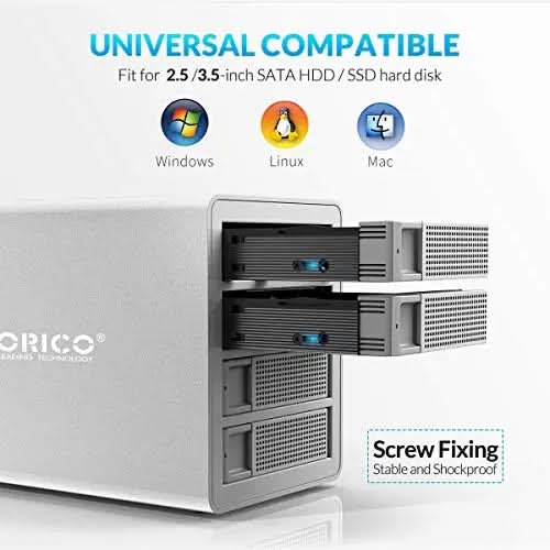 ORICO All Aluminum Daisy Chain 4 Bay Hard Disk Enclosure ORICO