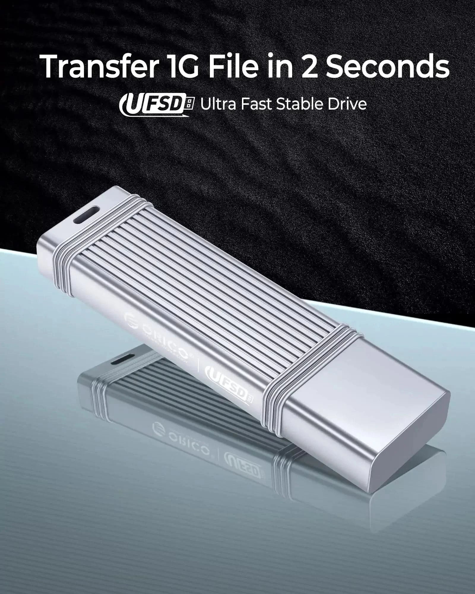 ORICO UFSD USB 3.2 Portable High Speed Metal Flash Drive Orico