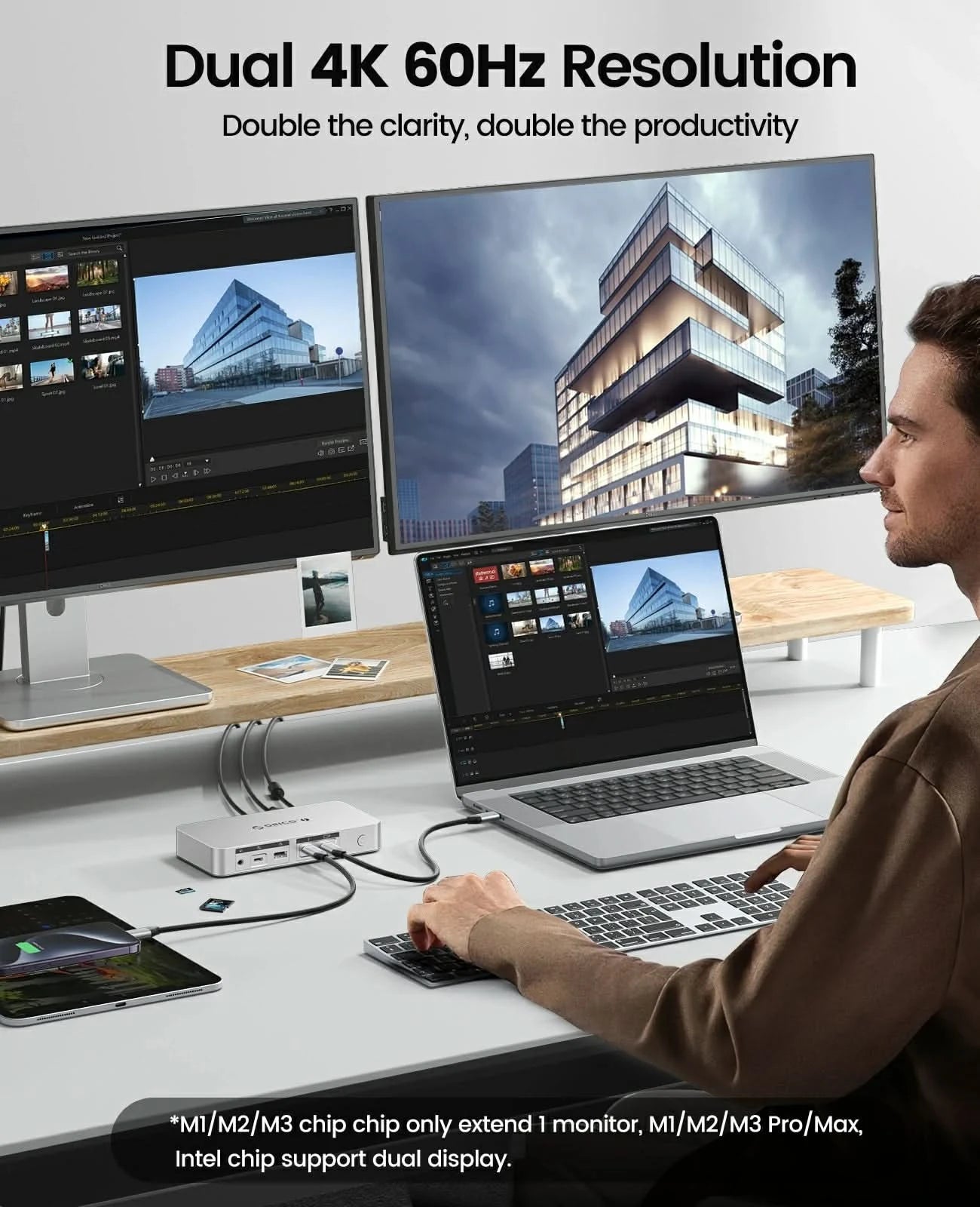 ORICO Thunderbolt 4 12 in 1 Docking Station - Orico