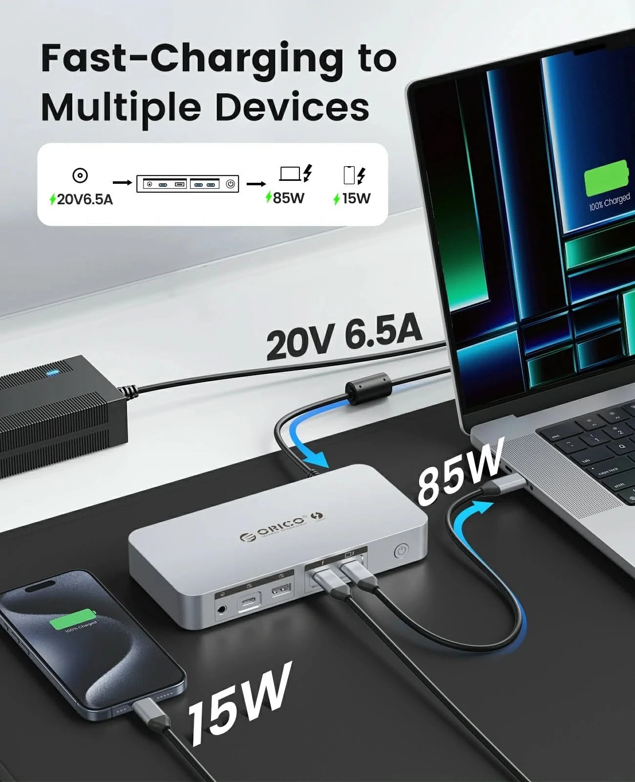 ORICO Thunderbolt 4 12 in 1 Docking Station - Orico