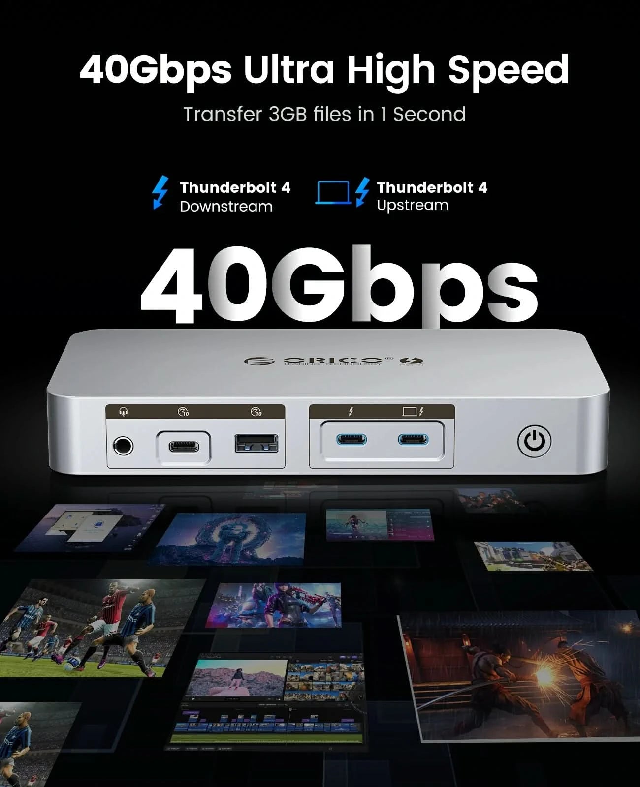 ORICO Thunderbolt 4 12 in 1 Docking Station - Orico