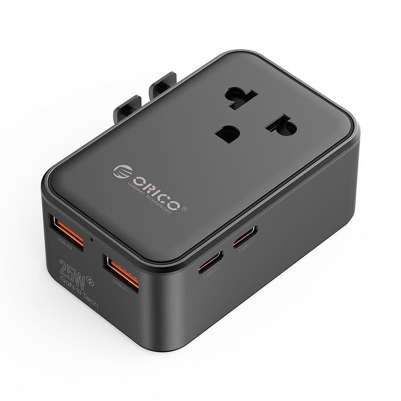 ORICO 25W Ultra-Thin GaN Universal Global Travel Adapter ORICO