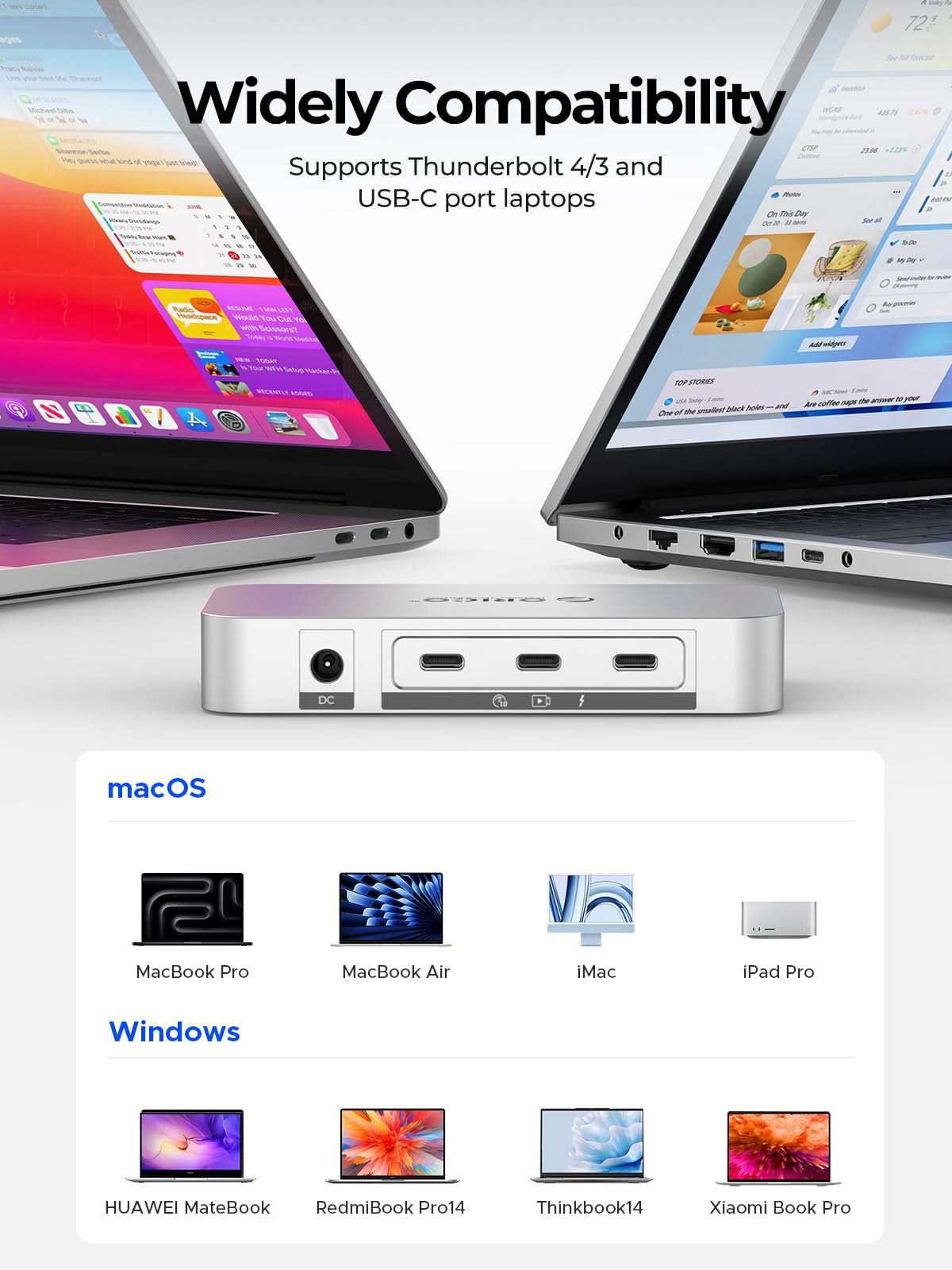ORICO USB4 40Gbps 5-in-1 HUB - Orico