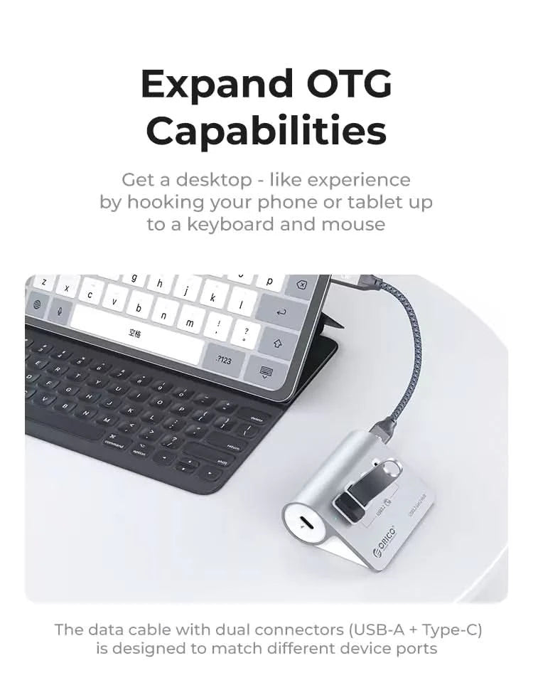 ORICO 4-Port USB3.2 10G Hub With Charging - Orico