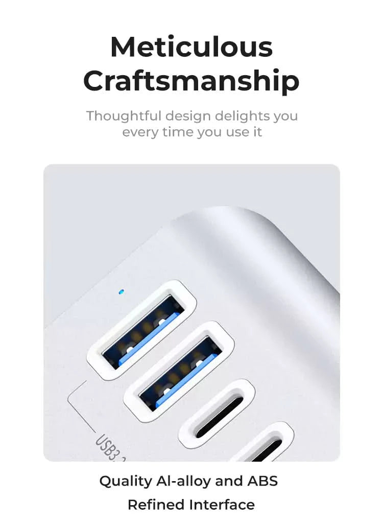 ORICO 4-Port USB3.2 10G Hub With Charging - Orico
