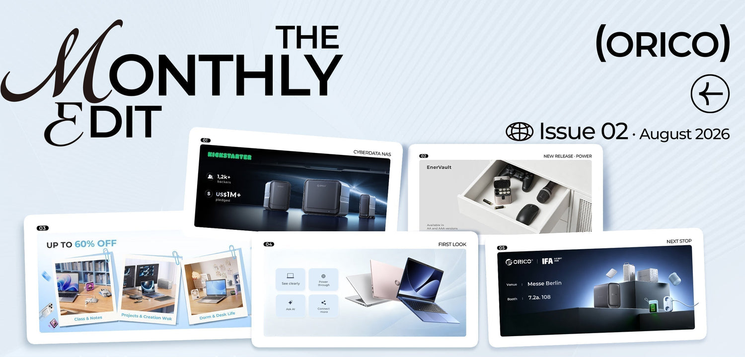 ORICO Monthly Edit : August 2026