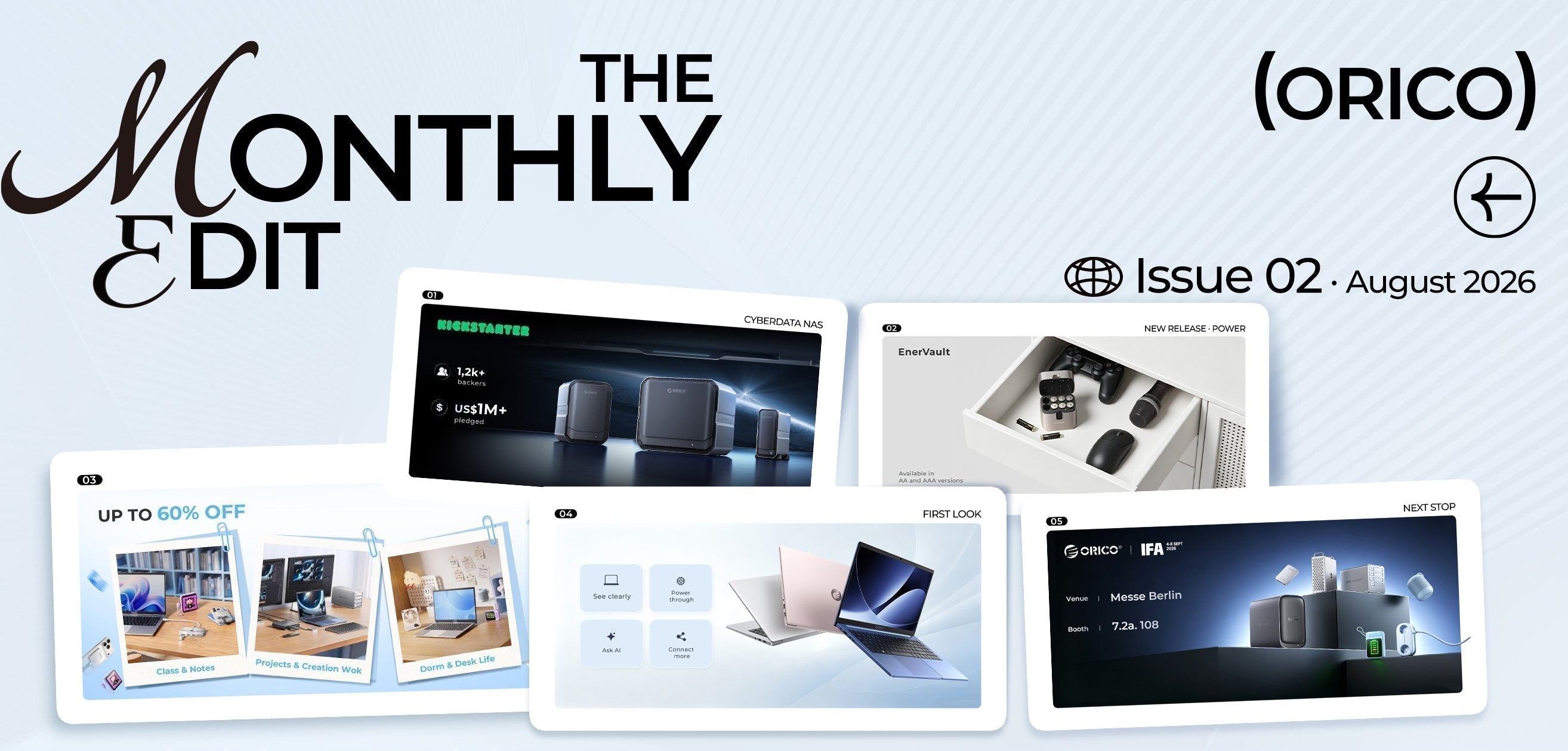ORICO Monthly Edit : August 2026