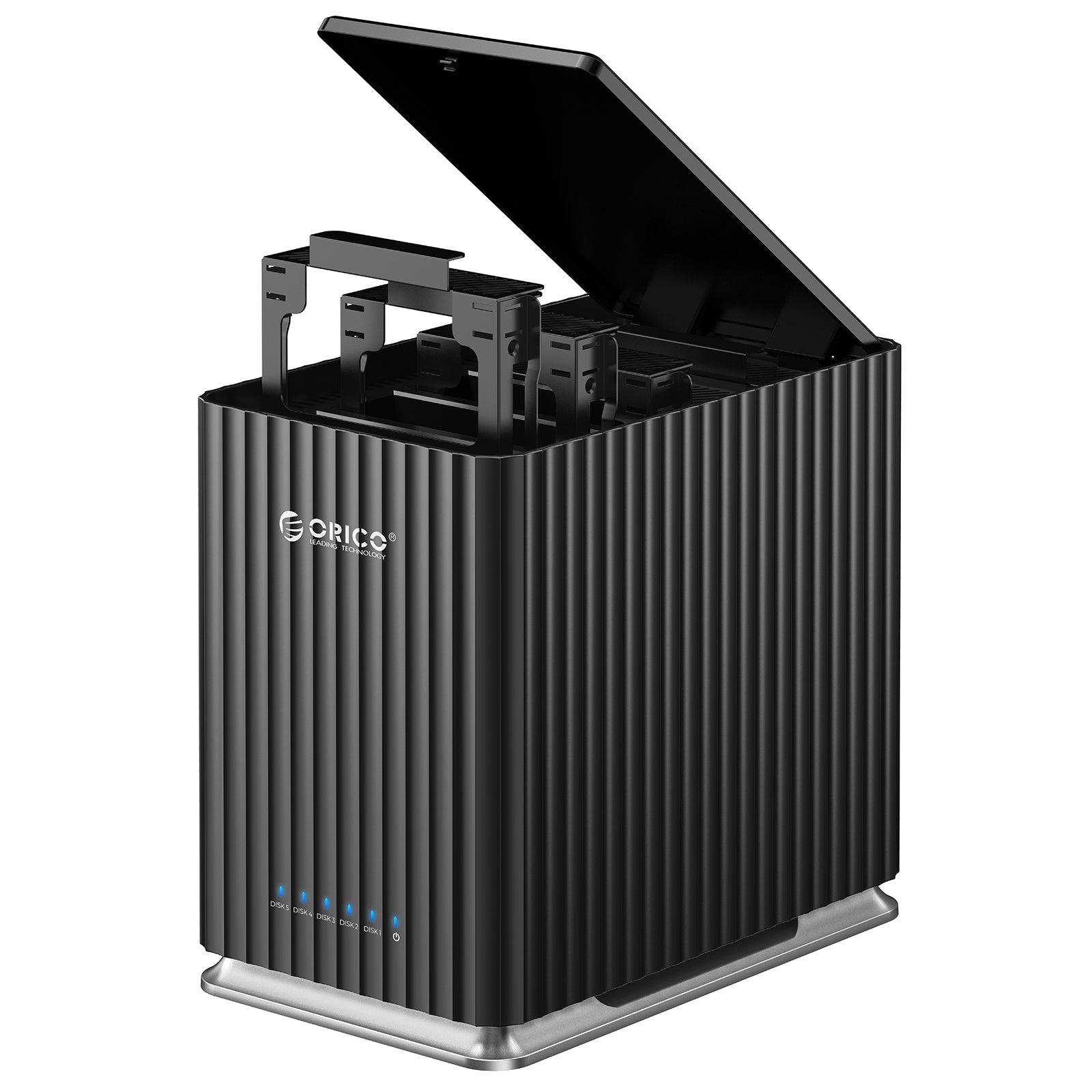 ORICO 4 Bay Pop-up Design USB 3.0 Caja de disco duro externo de 3,5 pulgadas