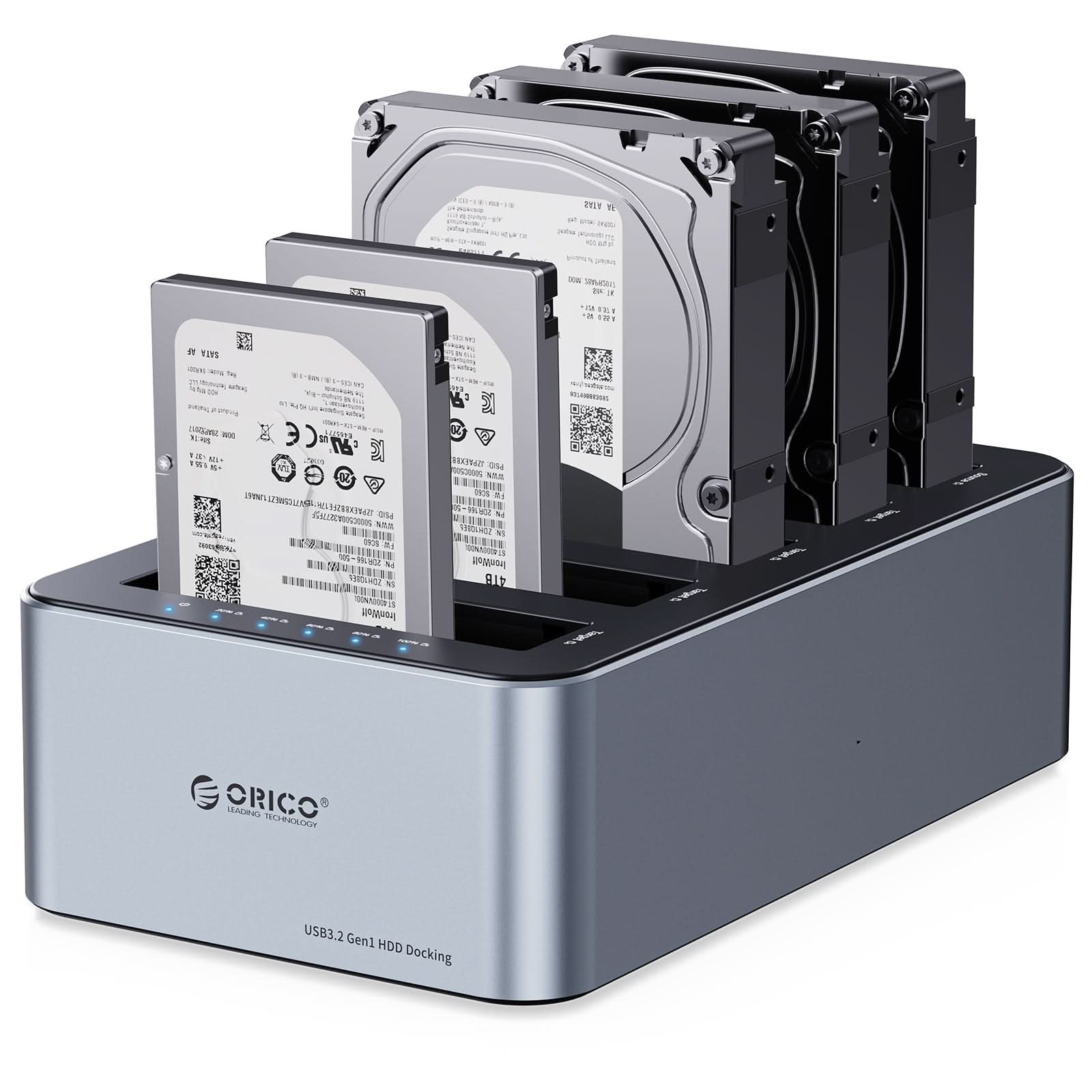 ORICO 5-Bay Type-C SATA Offline Clone Duplicator - Orico