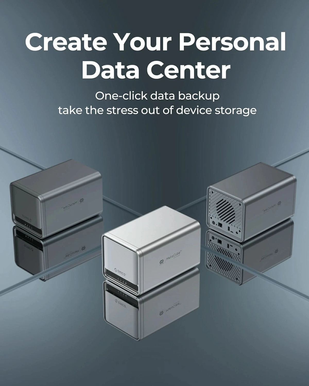 ORICO MetaCube 2 Bay NAS Storage System - Orico