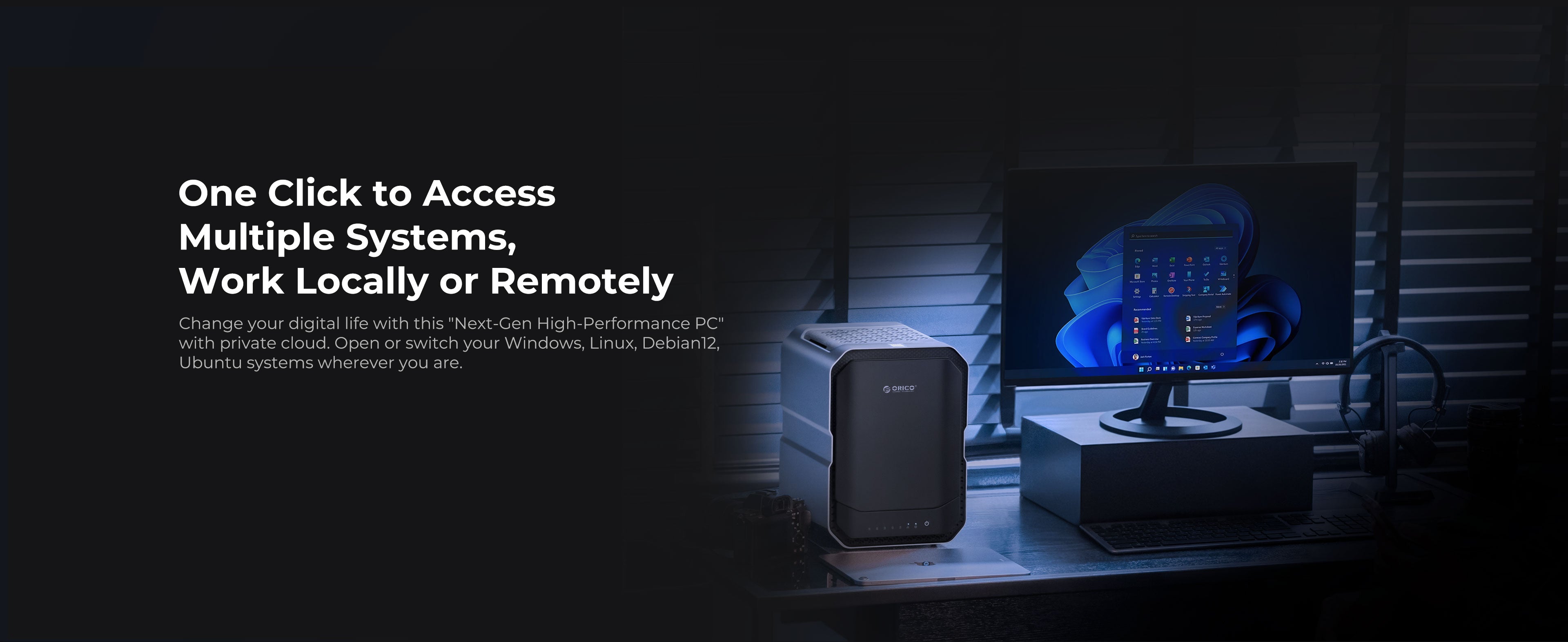 ORICO CyberData Full Series AI Hybrid NAS
