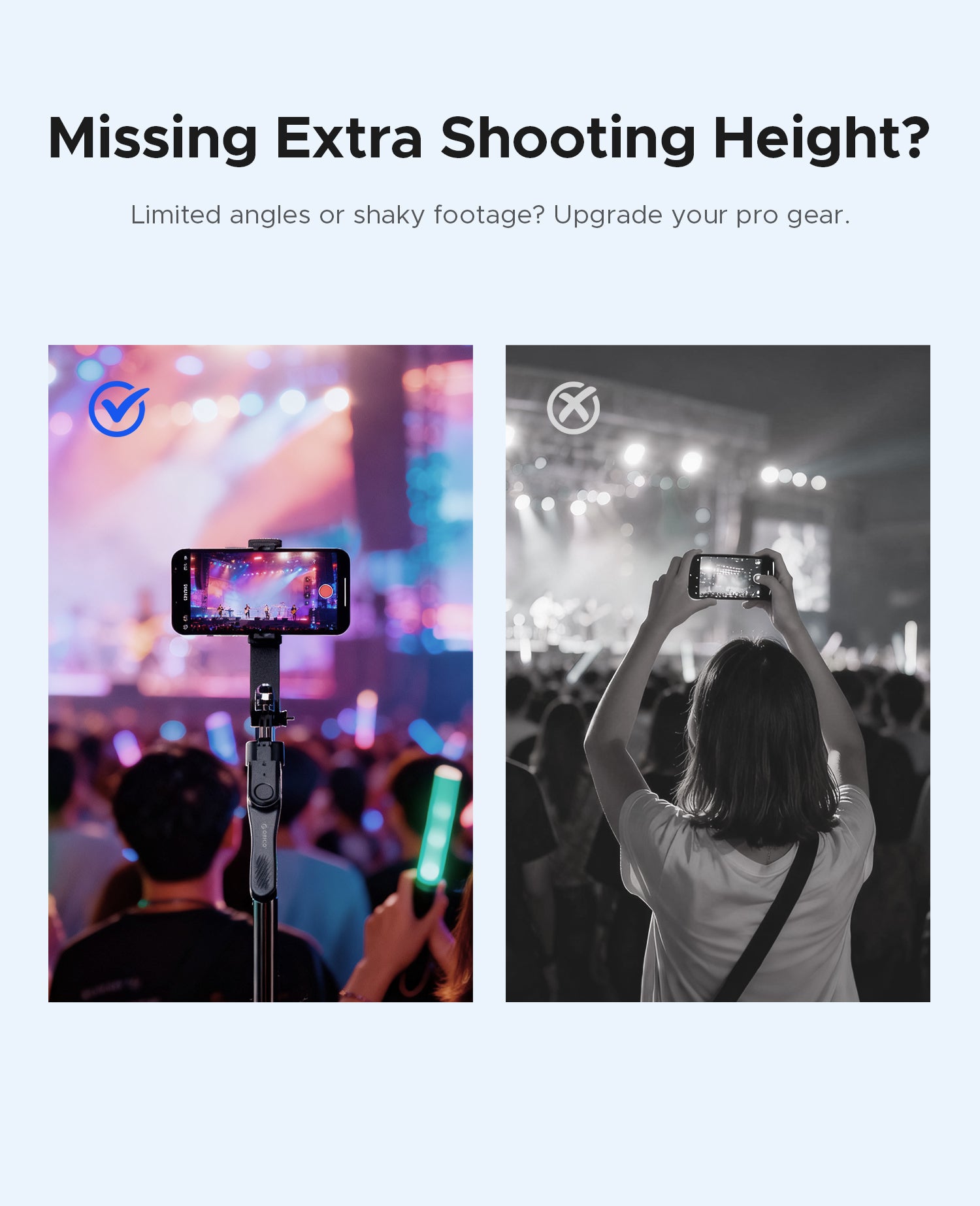 ORICO SPM Series Reinforced Bluetooth Tripod Selfie Stick