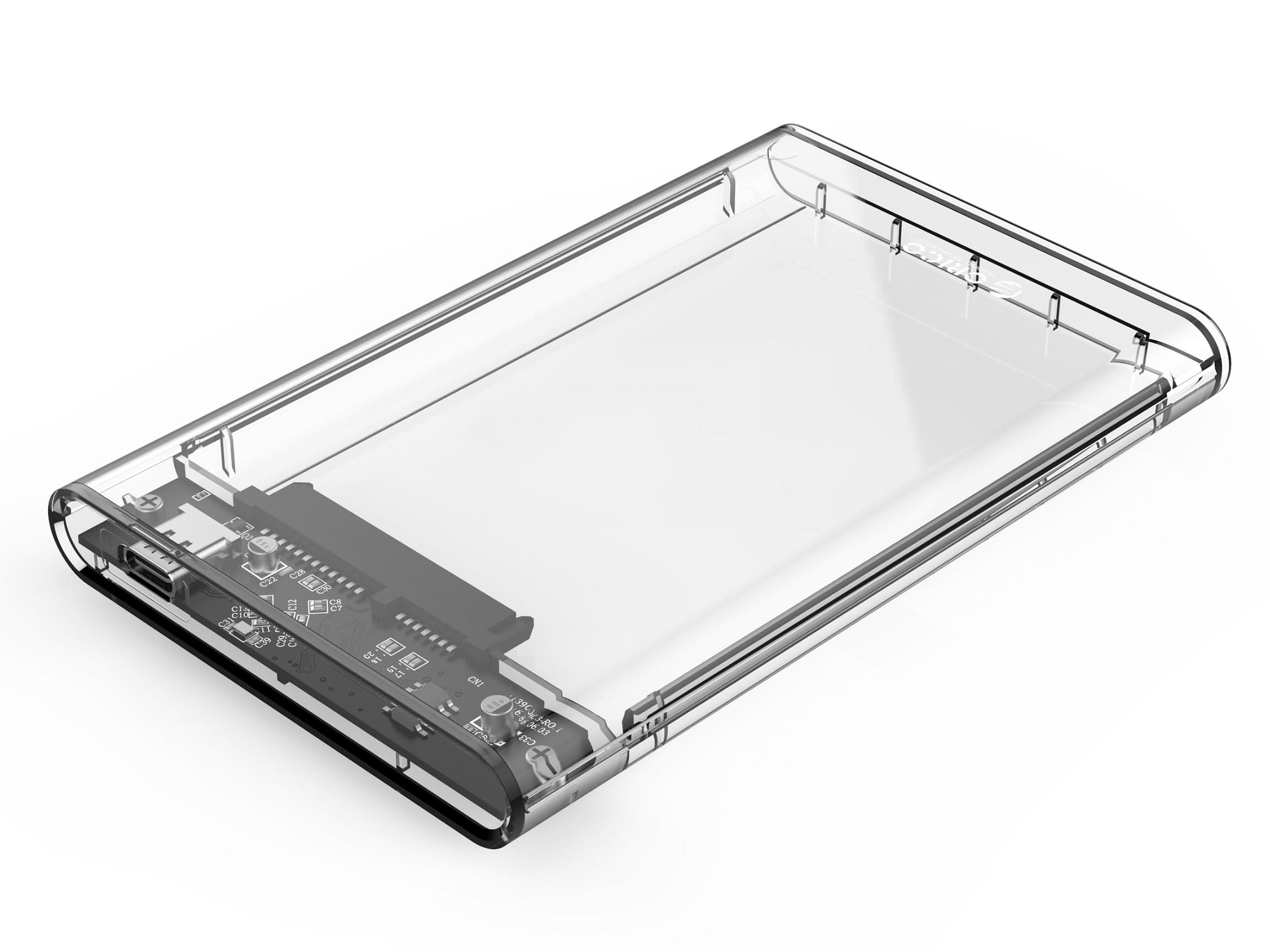 ORICO 2.5 Inch SATA to USB Transparent HDD Enclosure - Orico