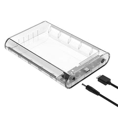 ORICO 3.5 Inch SATA to USB 3.0 Transparent HDD Enclosure