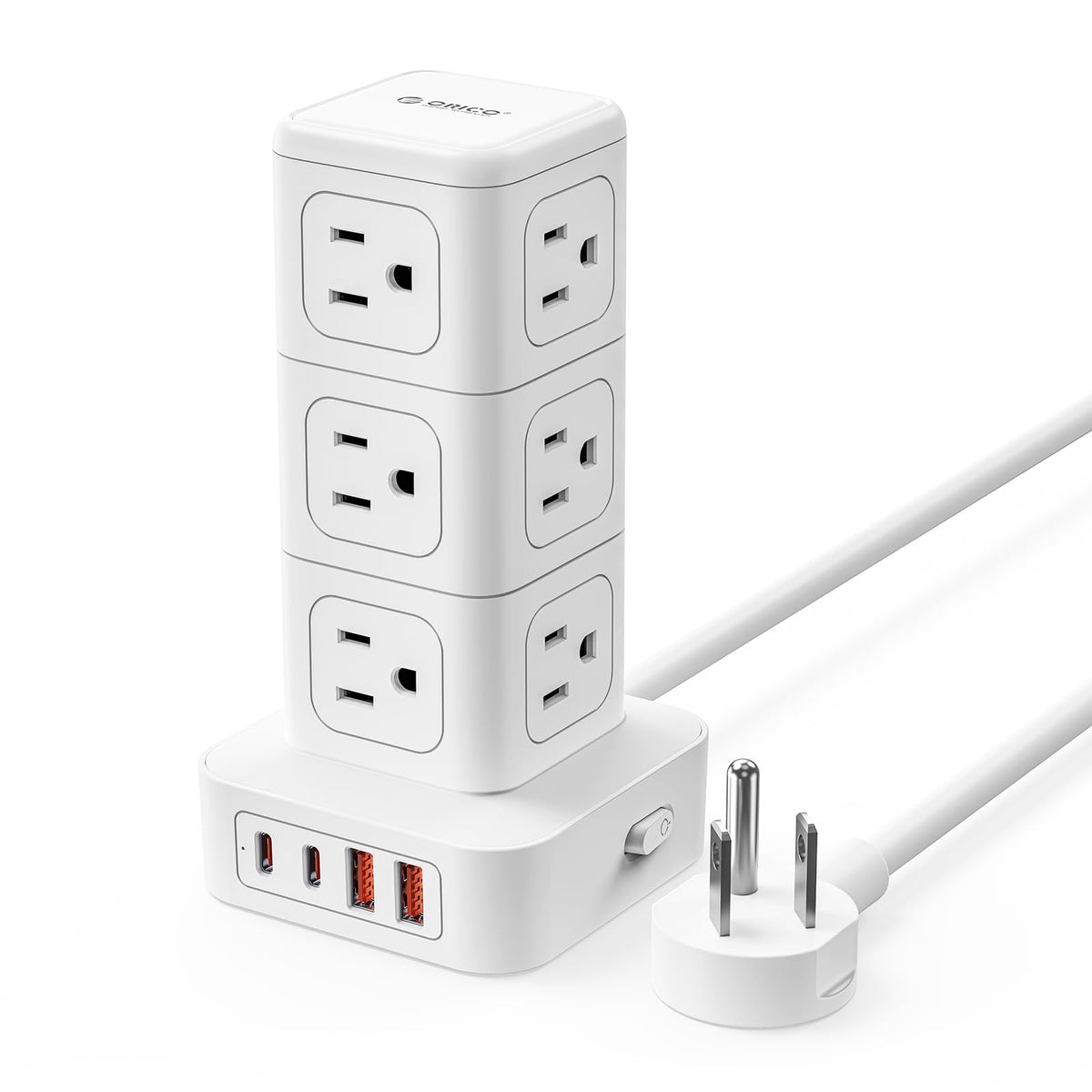 ORICO 3M 16-IN-1 Us Plug Power Strip Tower ORICO